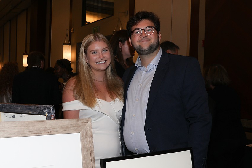 Married two weeks ago and just back from a Hawaiian honeymoon are Sarah Gonser, and husband, Jack