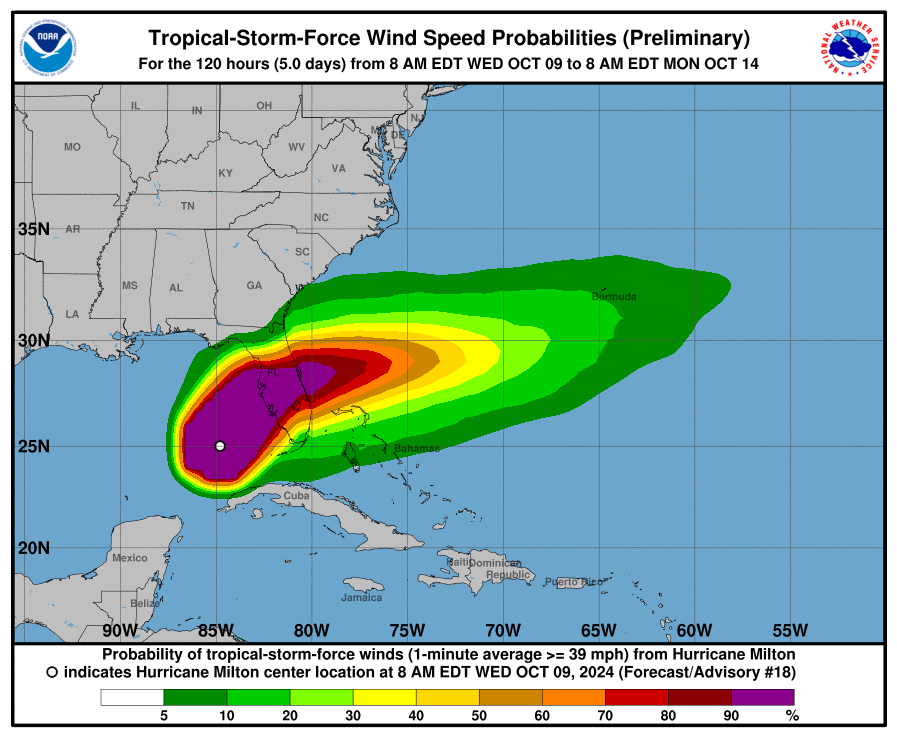 National Hurricane Center image