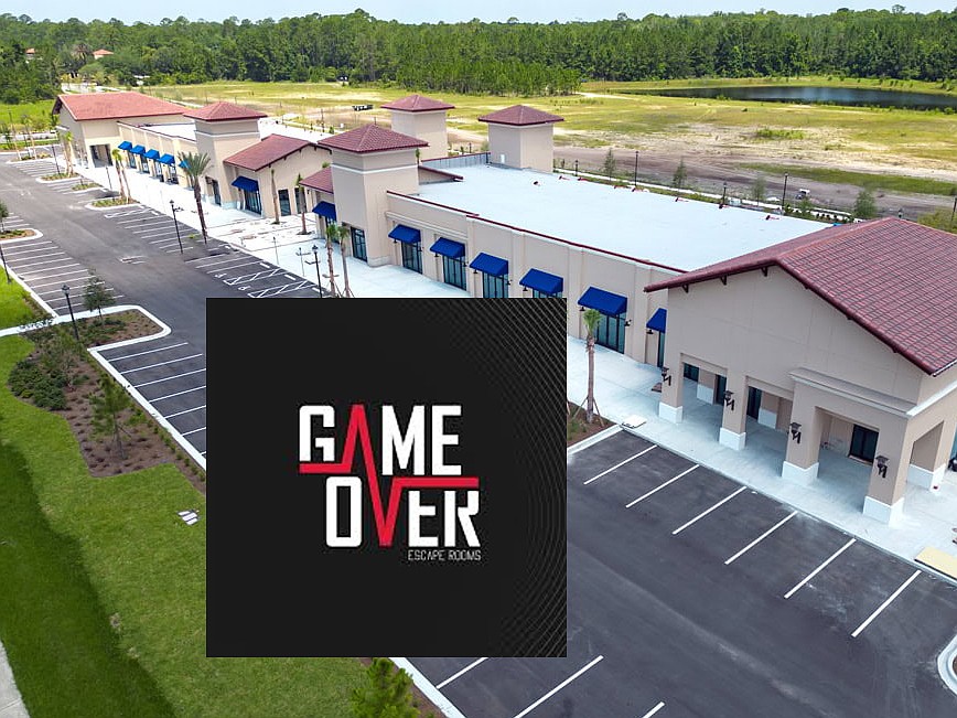 Game Over Escape Rooms is planned at 175 Ranier Lane, Suite 5, in the Bartram Pointe shopping center east of the intersection of Race Track Road and Bartram Springs Parkway.