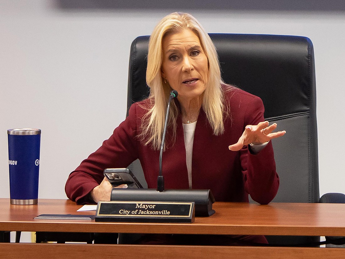 Jacksonville Mayor Donna Deegan.