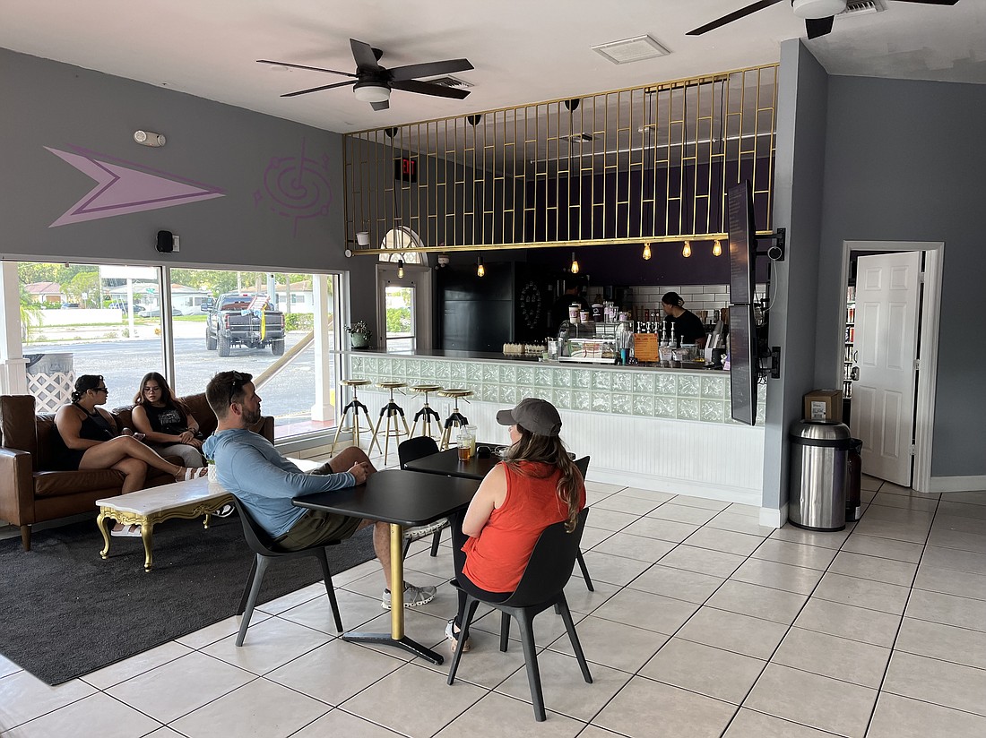AstroBrew on 1001 N MacDill Ave opened Thursday morning — with power.