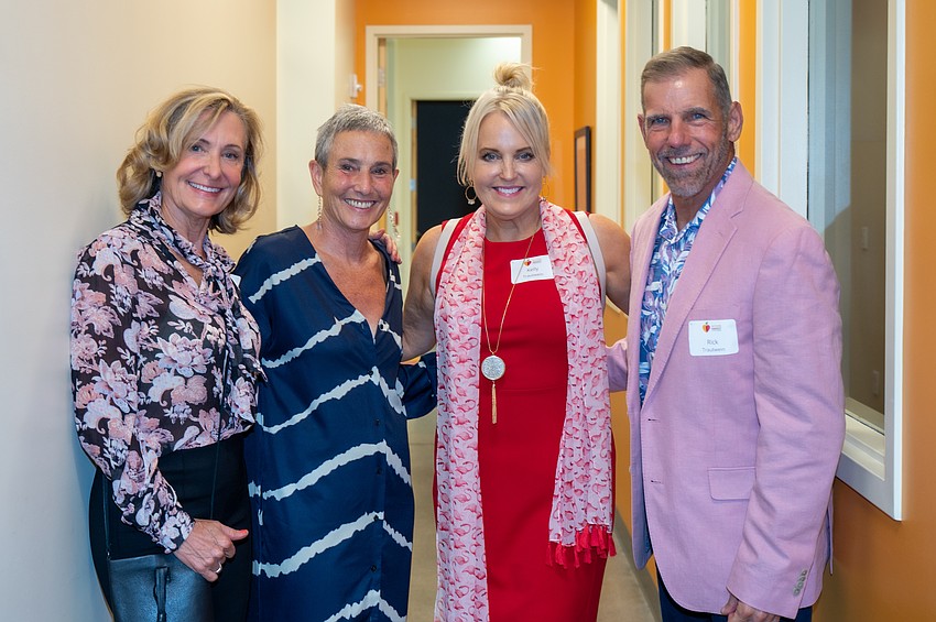 Laura Canevalle, President and CEO All Faiths Nelle S. Miller, Kelly and Rick Trautwein