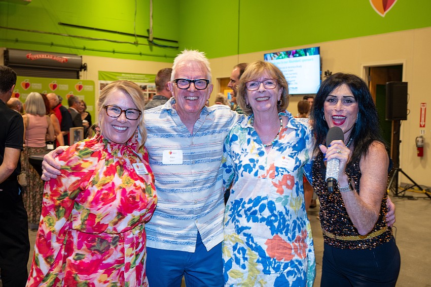 Rachel Bradley, Alex and Anne Smith and Sheri Nadelman
