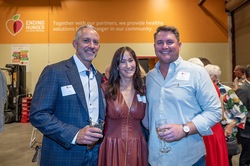 Ben and Stacy Hanan and Bart Lowther