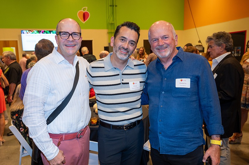 Peter Rothstein, Omar Guevara-Soto and Roberto Cordaro