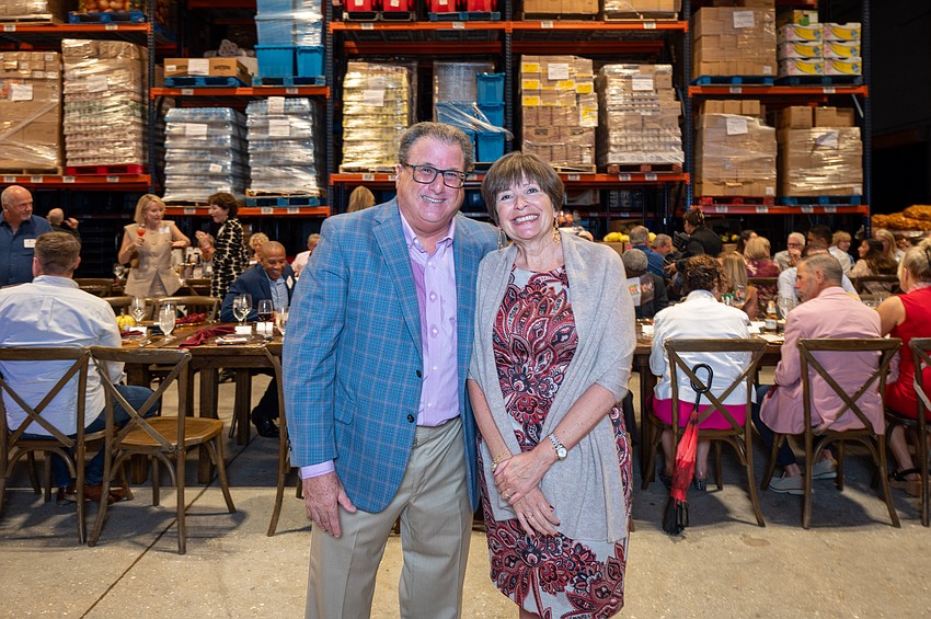 Event hosts Tom and Pam Gurrentz