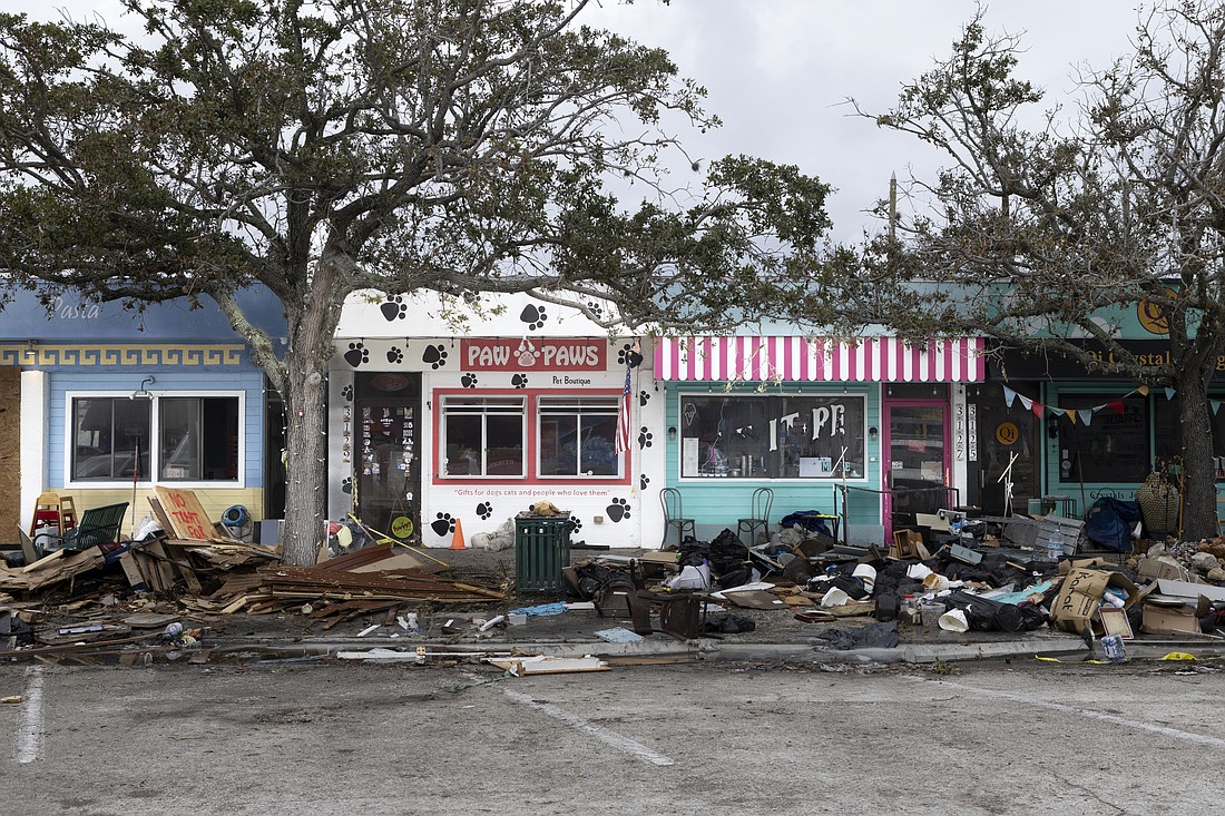 Hurricane Helene damaged Gulfport, the quaint Pinellas County town.