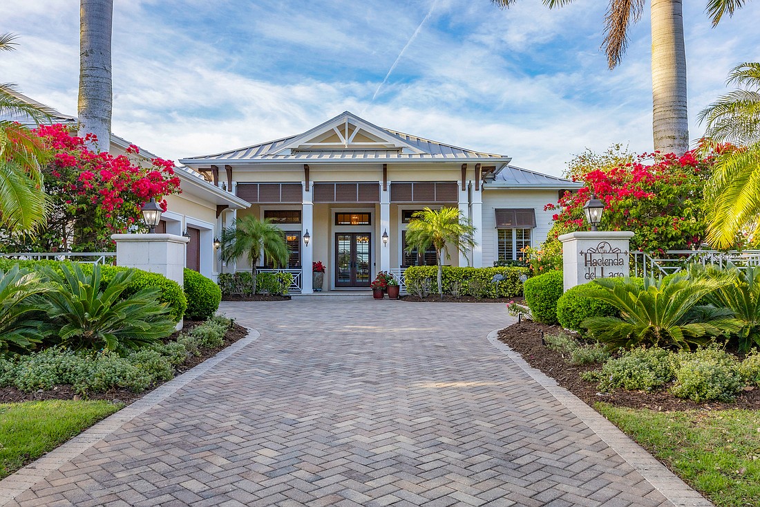 This Lake Club home at 16023 Topsail Terrace sold for $3.2 million. It has four bedrooms, five baths, a pool and 4,226 square feet of living area.