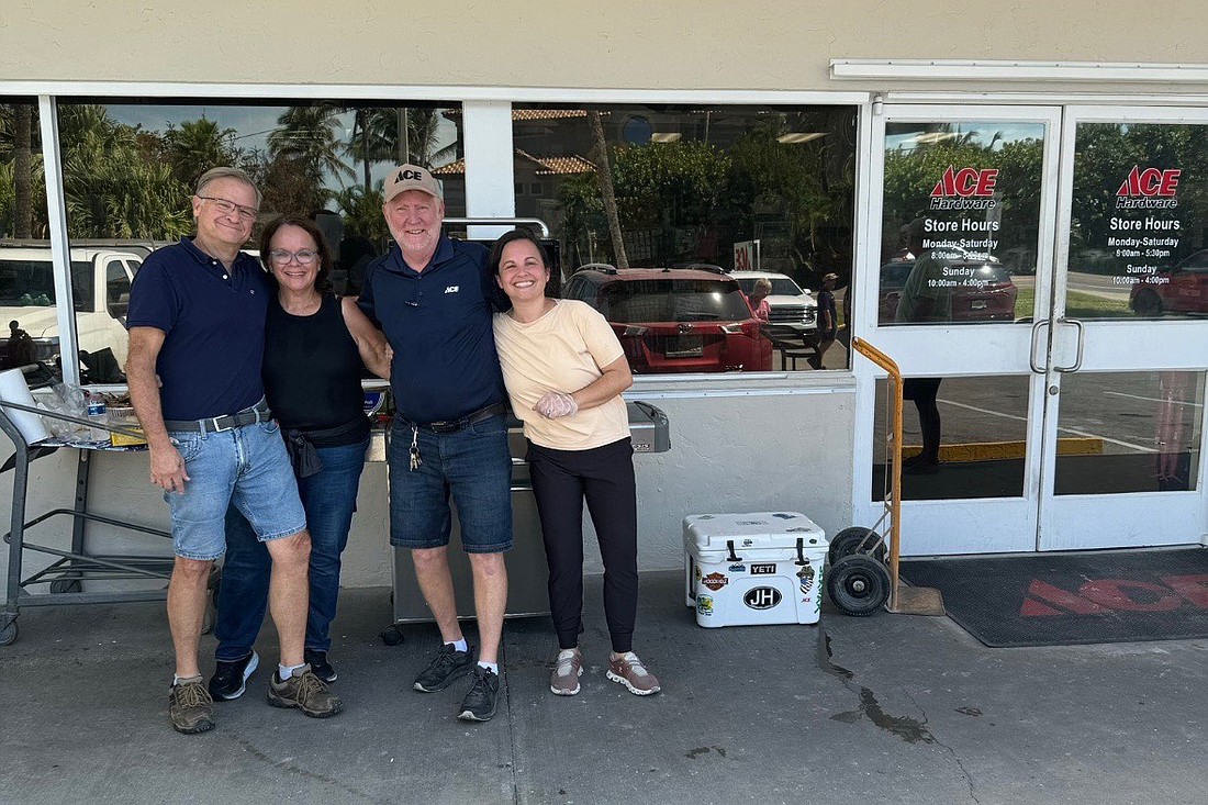 Reed Savidge, Ginny Savidge, Jim Stonecypher and Jennifer Bartlett