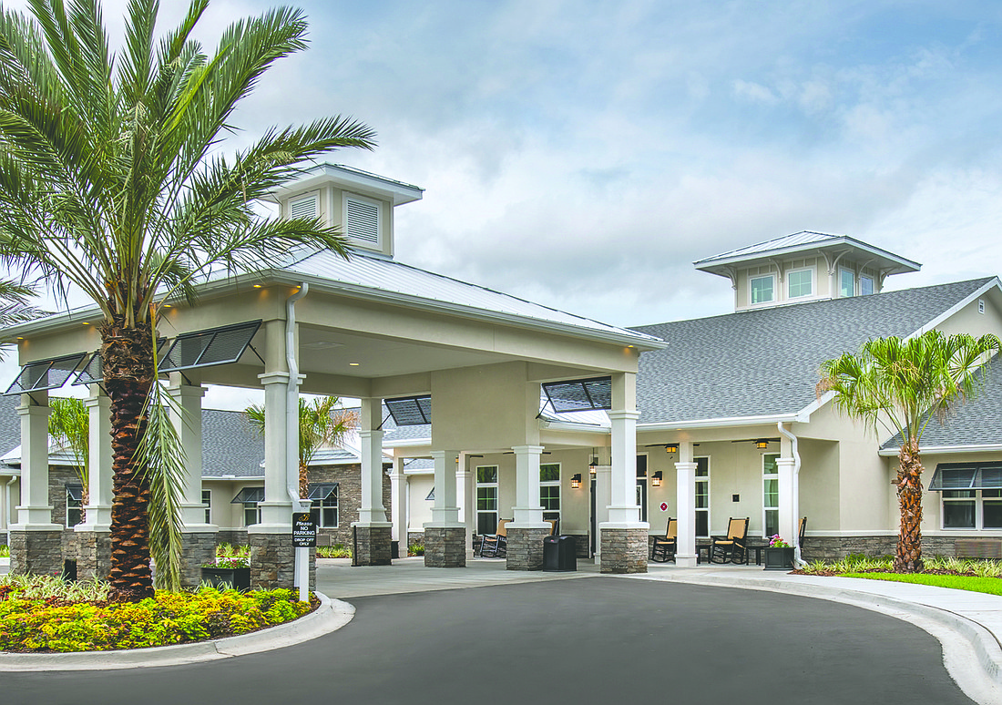 The Addison of St. Johns, an assisted living and memory care facility in St. Augustine, sold Sept. 30 for $12.28 million. Dallas-based Sonida Senior Living bought the home through Sodina St. Augustine LLC. Built in 2019, the 46,238-square-foot facility sits on 3.2 acres.