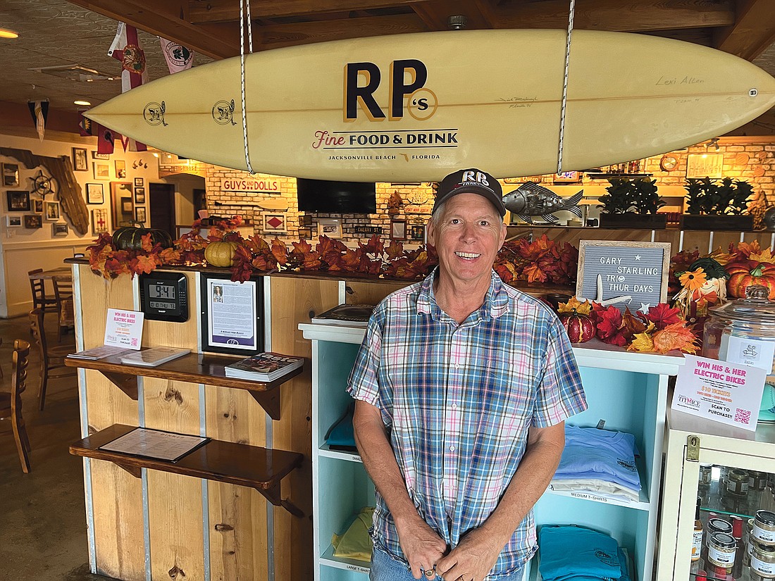 Bill Cissel owns RP’s Fine Food & Drink at 1183 Beach Blvd. in Jacksonville Beach.