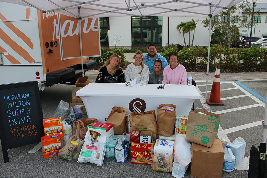 The Schroeder-Manatee Ranch crew will be back on Sunday at the Farmers Market at Lakewood Ranch for the food and supplies drive to help those in need after Hurricane Milton.