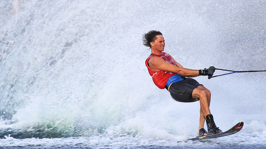 Nate Smith competed at the 2017 King of Darkness slalom competition. (File photo)
