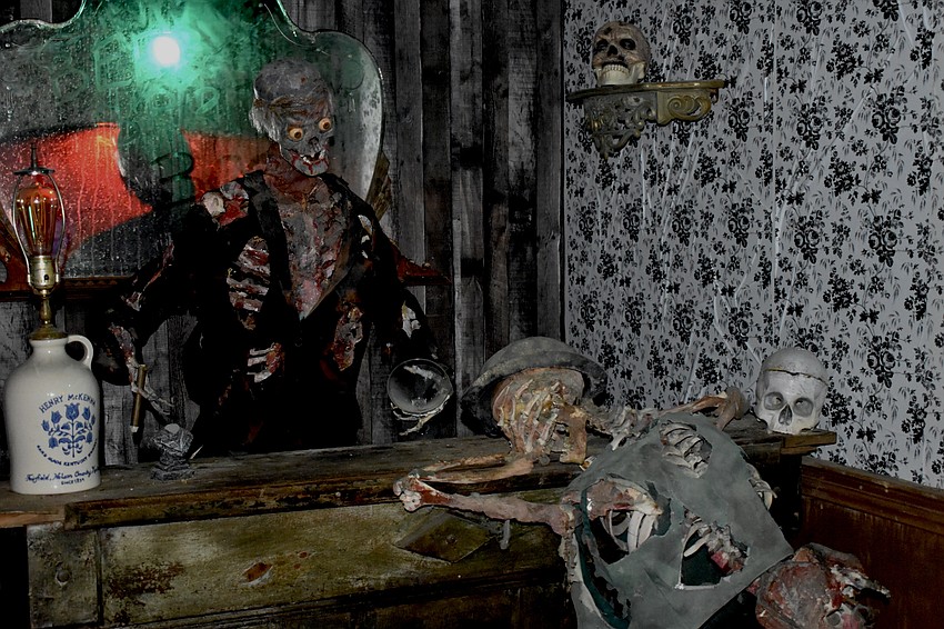 Hollowgraves Haunted Manor was the newest attraction at the Pumpkin Festival.