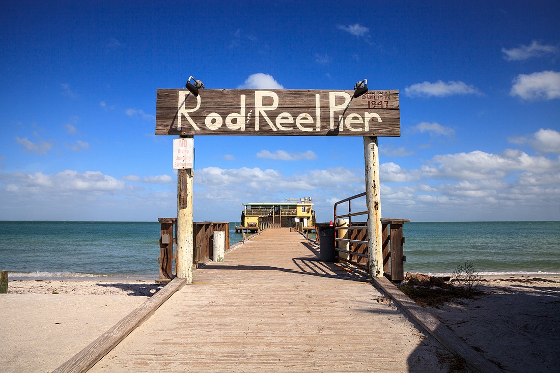 Rod and Reel Pier in January 2020.