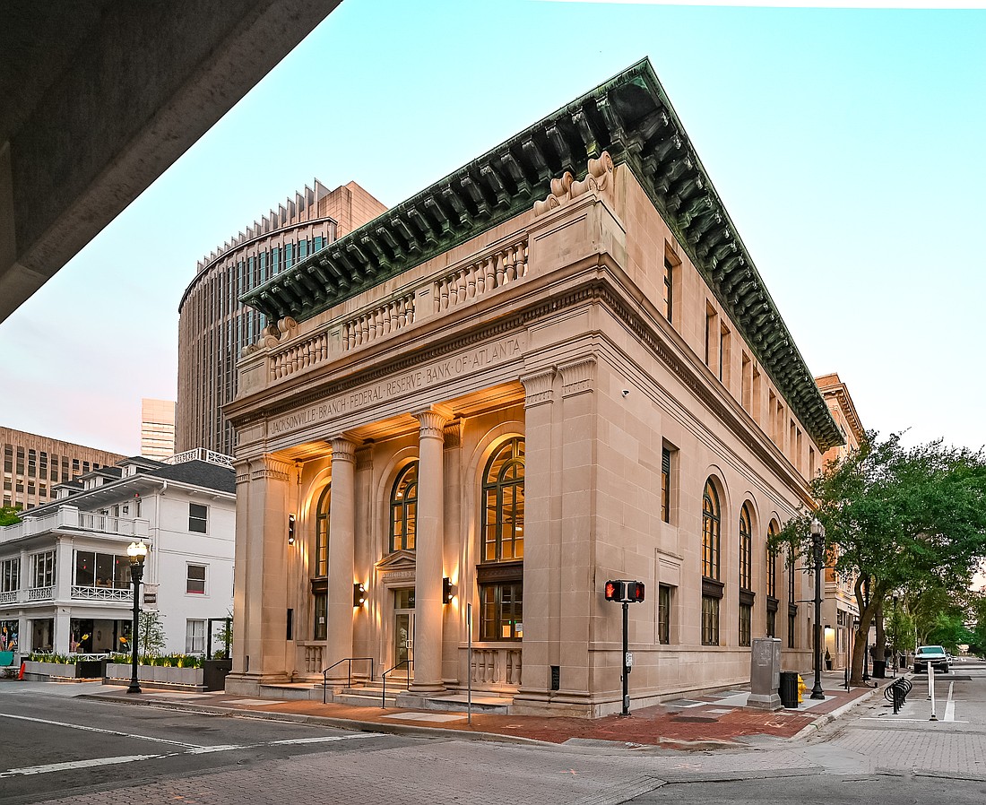 the Federal Reserve Building at 424 N. Hogan St. in Downtown Jacksonville is planned for the members-only The June Club.