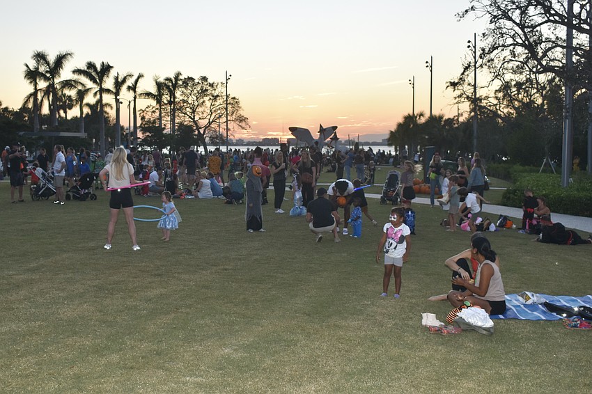 The event drew a large turnout.