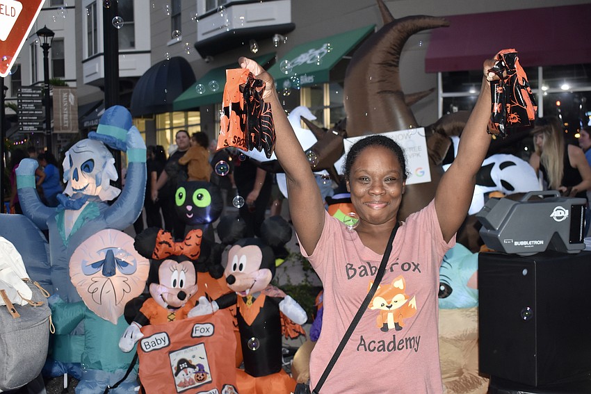 Preschool teacher Jasmine Oliver says the Baby Fox Academy's tent gets bigger and better every year.