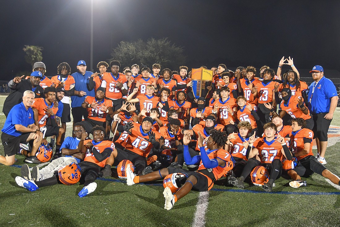 West Orange football's wins the Battle for the Shield rivalry game over Ocoee, 21-14.