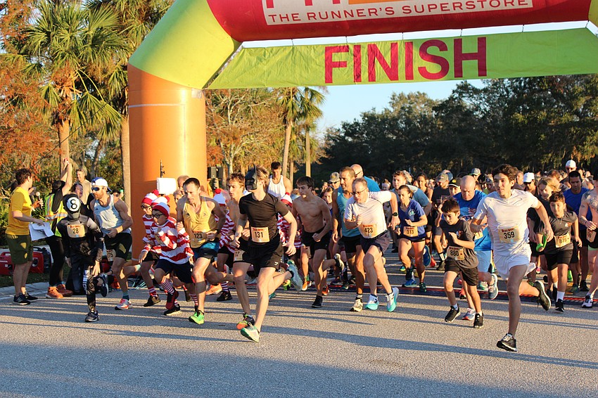 The 2024 Boo Run is off and running in Lakewood Ranch.