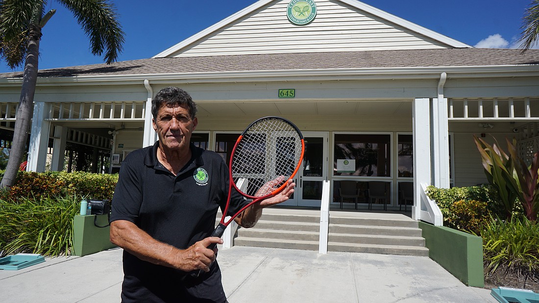 Tennis pro John Eagleton hopes to be a key part of the new phase at Cedars Tennis Resort and Club.