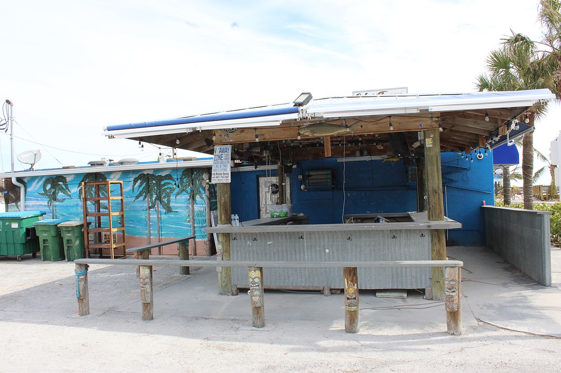 Many bars and restaurants on Anna Maria Island were damaged by Hurricanes Helene and Milton. The Drift Inn sits empty on Oct. 27 as repairs are being done. A benefit concert will raise funds for service workers.