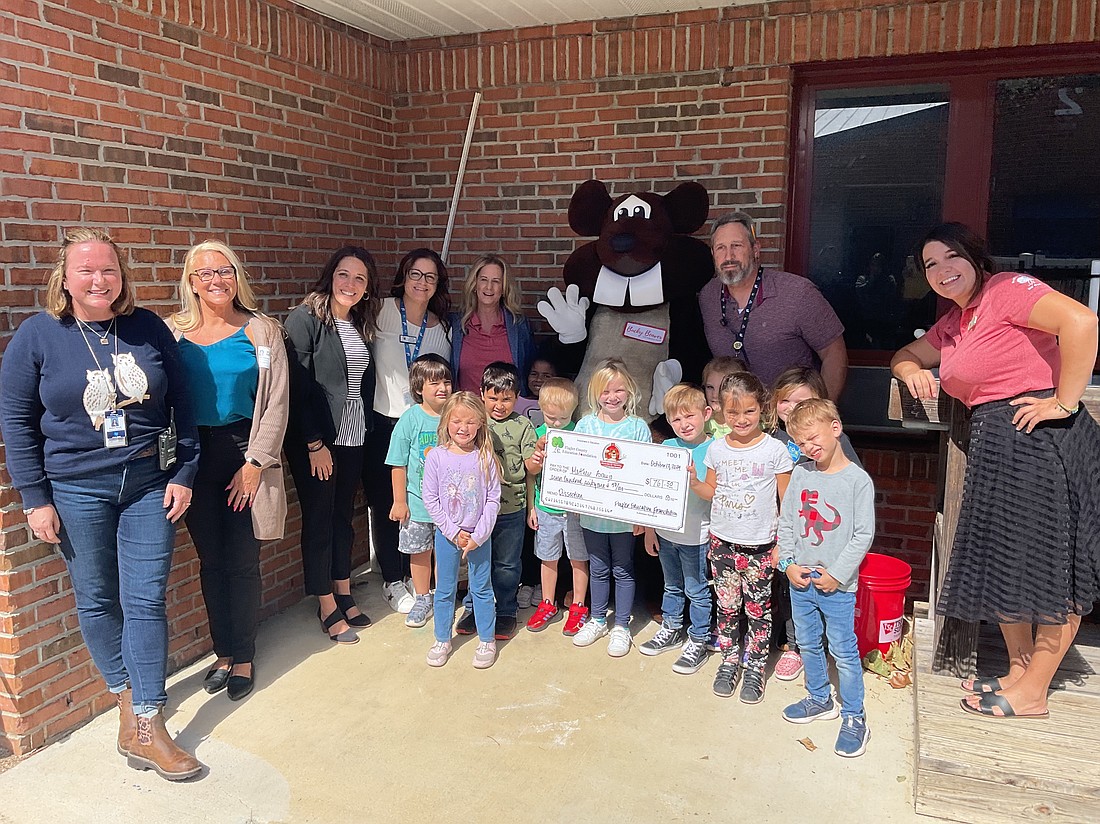 The Flagler County Education Foundation and Beaver Toyota delivered 45 classroom grants totaling $72,000. Courtesy photo