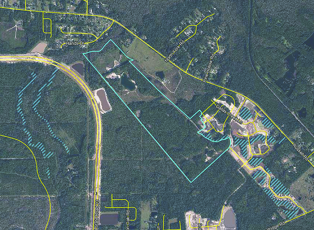 DF Capital Management LLC of Ponte Vedra Beach bought 220 acres in Clay County for $23 million. The property is southwest of Russell Road and southeast of Hands Drive. It is 2.4 miles from Lake Asbury Elementary School. The buyer is a funding source for Dream Finders Homes.