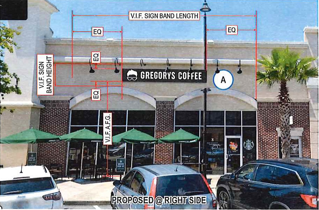 Gregorys Coffee intends to open in St. Johns Town Center where Starbucks closed in the circle across from Maggiano’s Little Italy at 10281 Midtown Parkway, Unit 203.