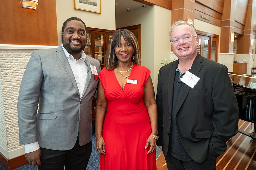 Terrance Jackson, Vickie Oldham and Eric Pugh