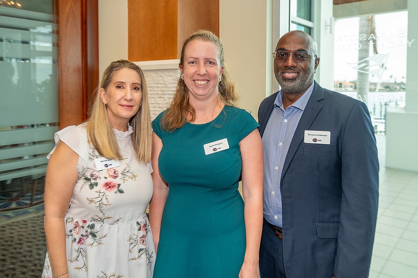 Melina Glass, Layne Gregory and Terrance Anderson