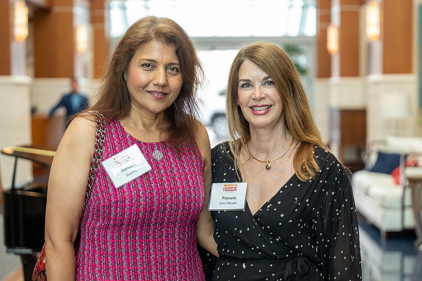 Renuka Sharma and Pamela Gore Meade