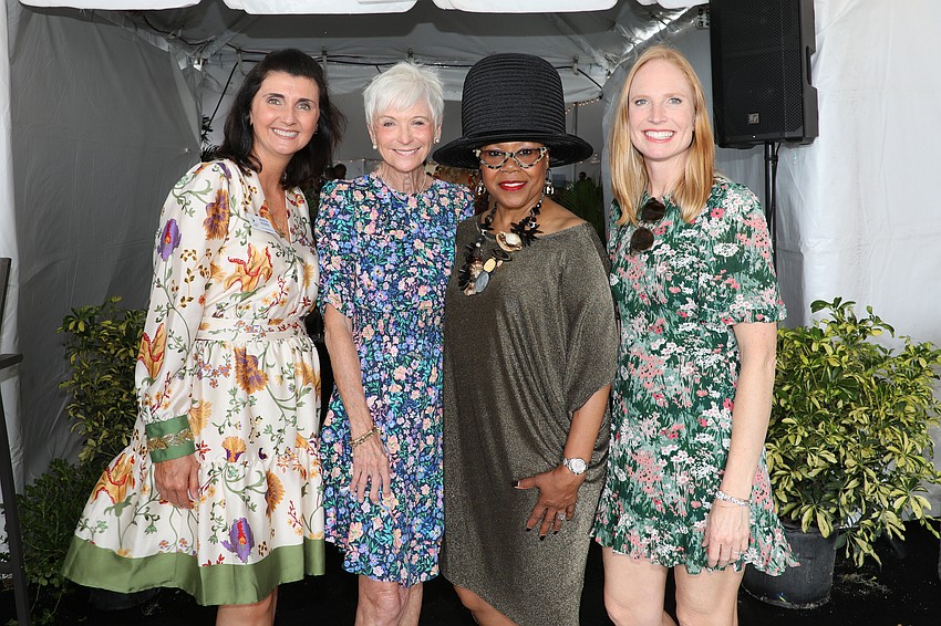 Jessica Rogers with co-chairs Georgia Anderson, Brenda Belsito and Emma Kate Silvestri