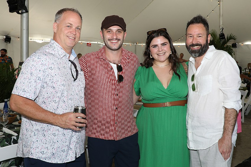Robbie Hoskins, Bryce Olson, Mareisa Madden and Quentin MacDonald