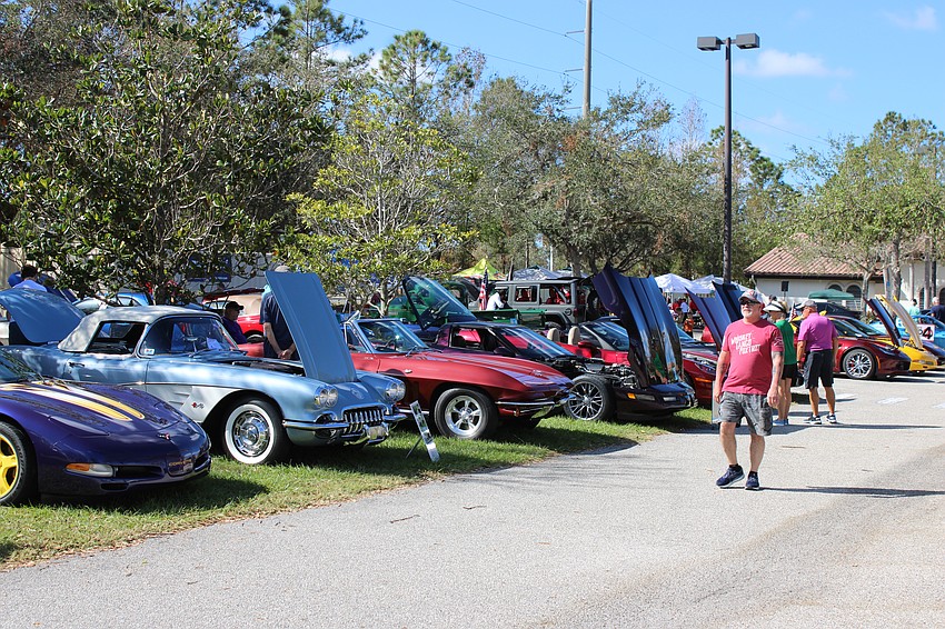 It was easy to see what's under the hood at the Knights of Columbus Car Show Nov. 2 at Our Lady of the Angels Catholic Church in Lakewood Ranch.