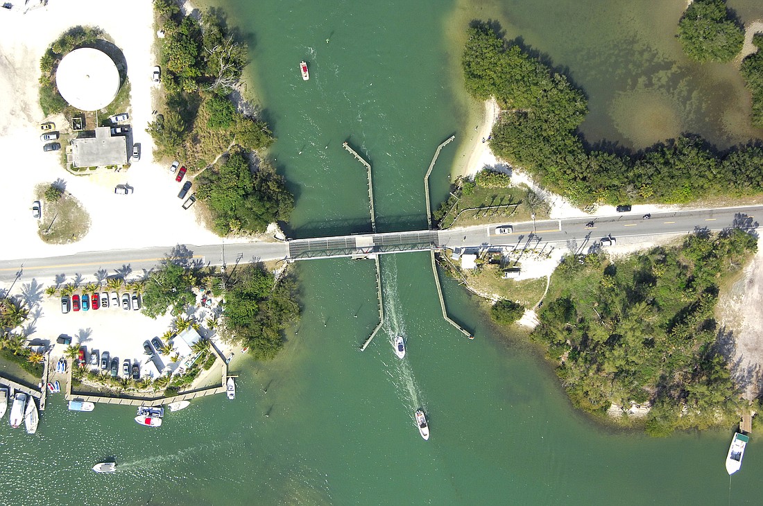 Blackburn Point Swing Bridge was built in 1925.