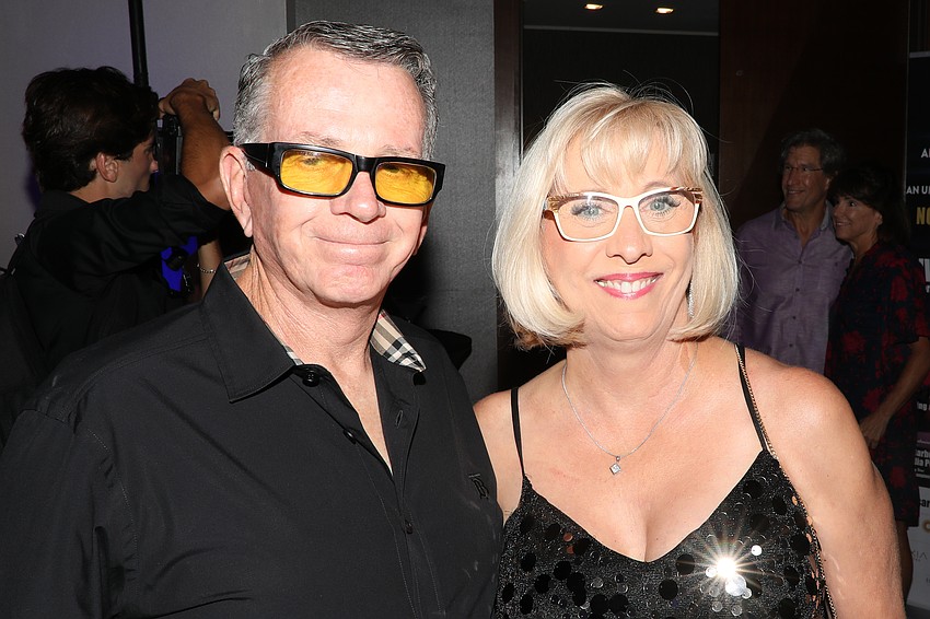 Guests and supporters Tommy and Debbie Moller