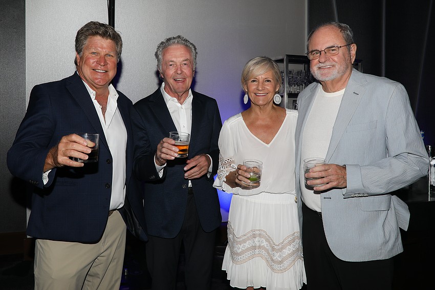 David Tucker, Peter Guymer, Colleen Curran and Ken Lahey