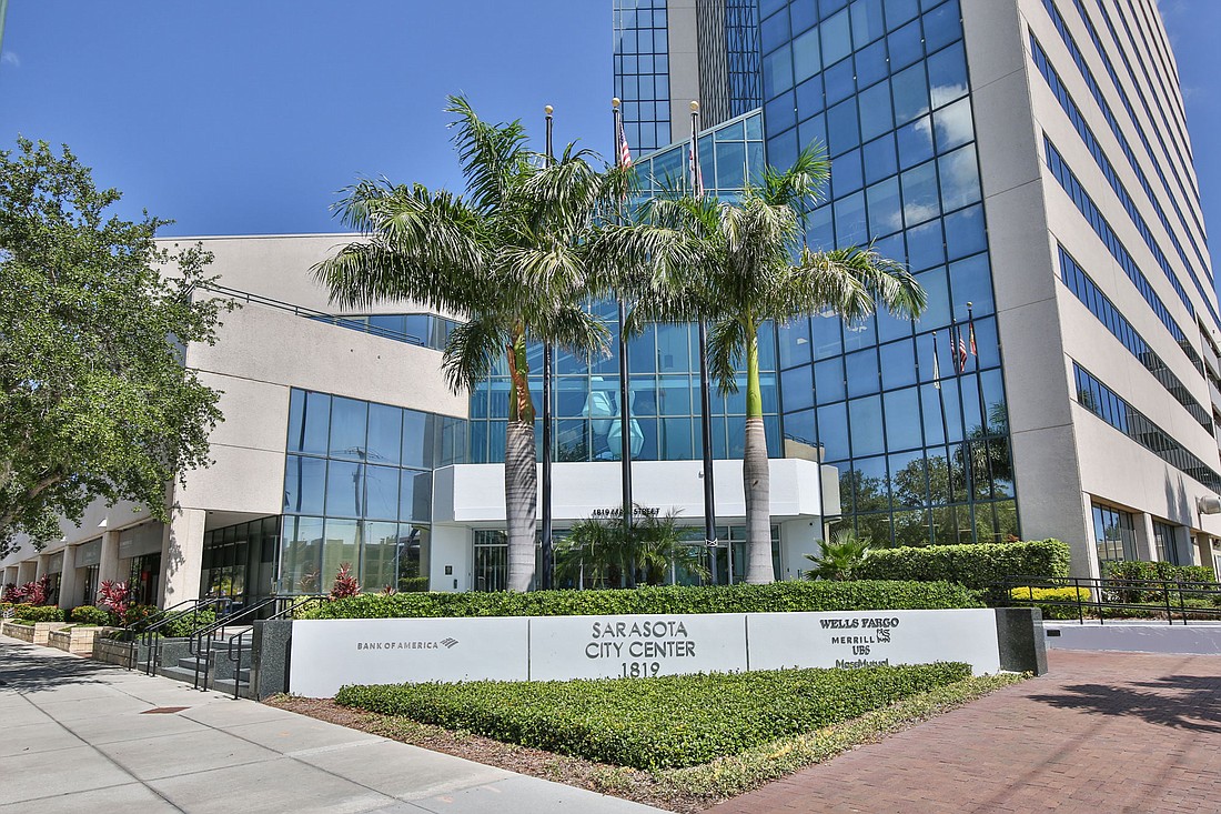 Canandaigua National Trust Company of Florida is now in Suite 500 within the Sarasota City Center building on Main Street.