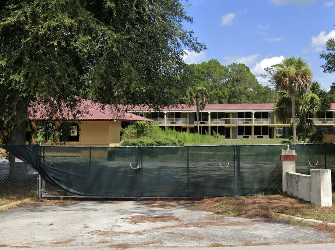 The Old Dixie Motel building. Image screenshot from Google Maps