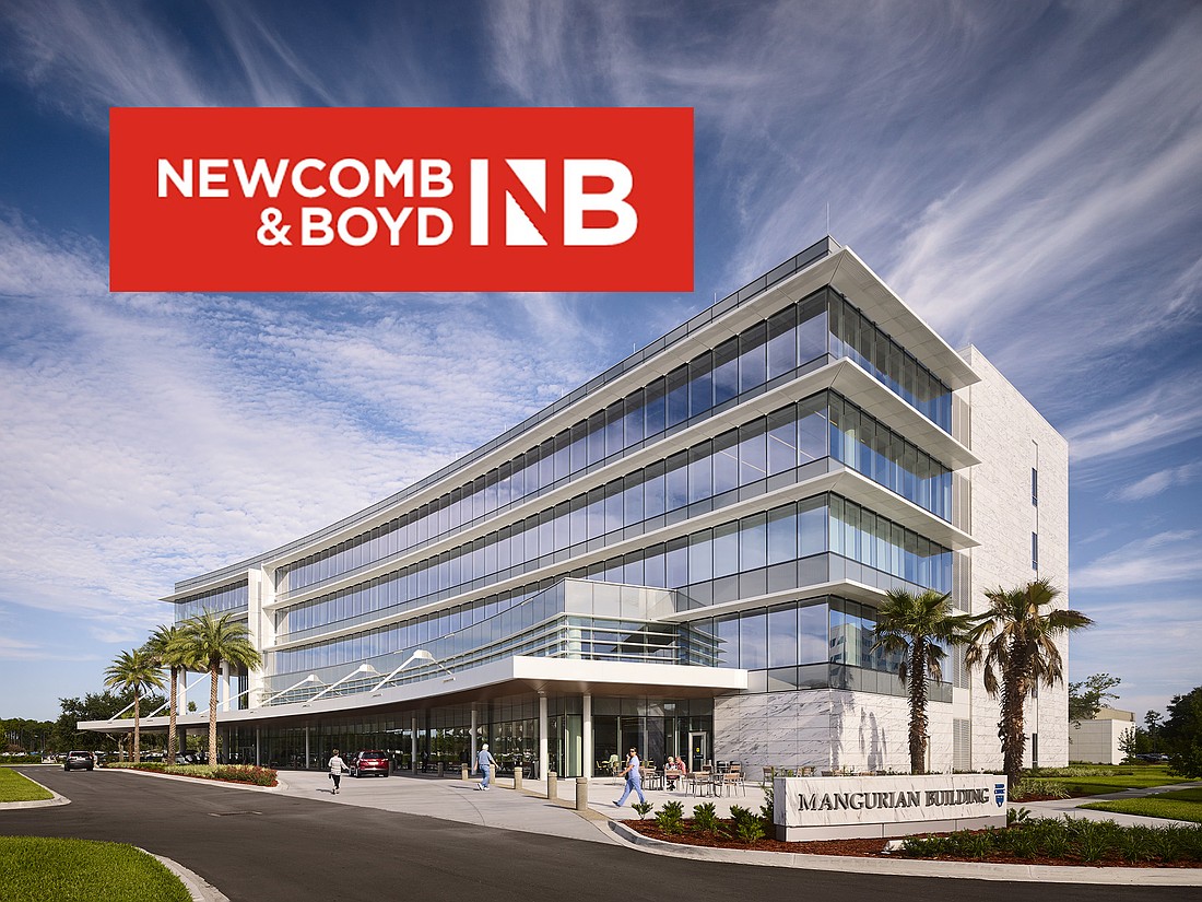 Atlanta-based engineering firm Newcomb & Boyd has opened an office in Jacksonville. Its clients include the Mangurian Building at the Mayo Clinic in Florida’s South Jacksonville campus.