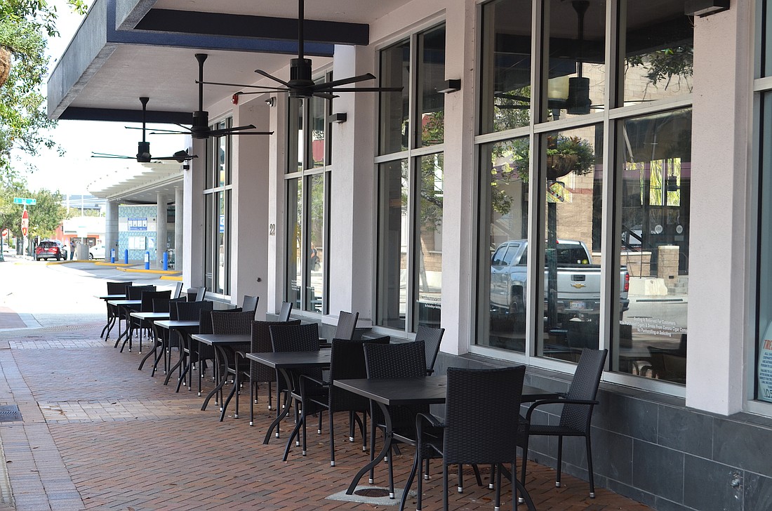 Sarasota resident Kelly Franklin's opposition to the approval of outdoor seating at Corona Cigar Bar in downtown is central to her legal battle with City Commissioner Kyle Battie.