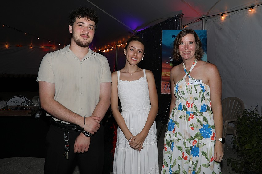 Robert Goberman, Alici Ouellette and Jessica Blagdon