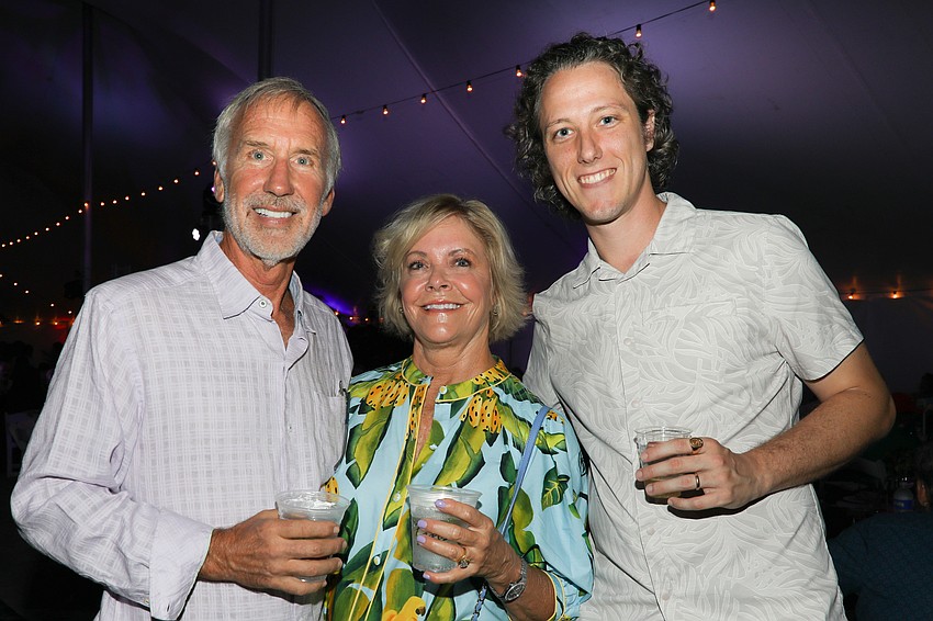 The Hershbergers show family is everything: Rob, Elaine and Reid enjoy a night of music and lobster.