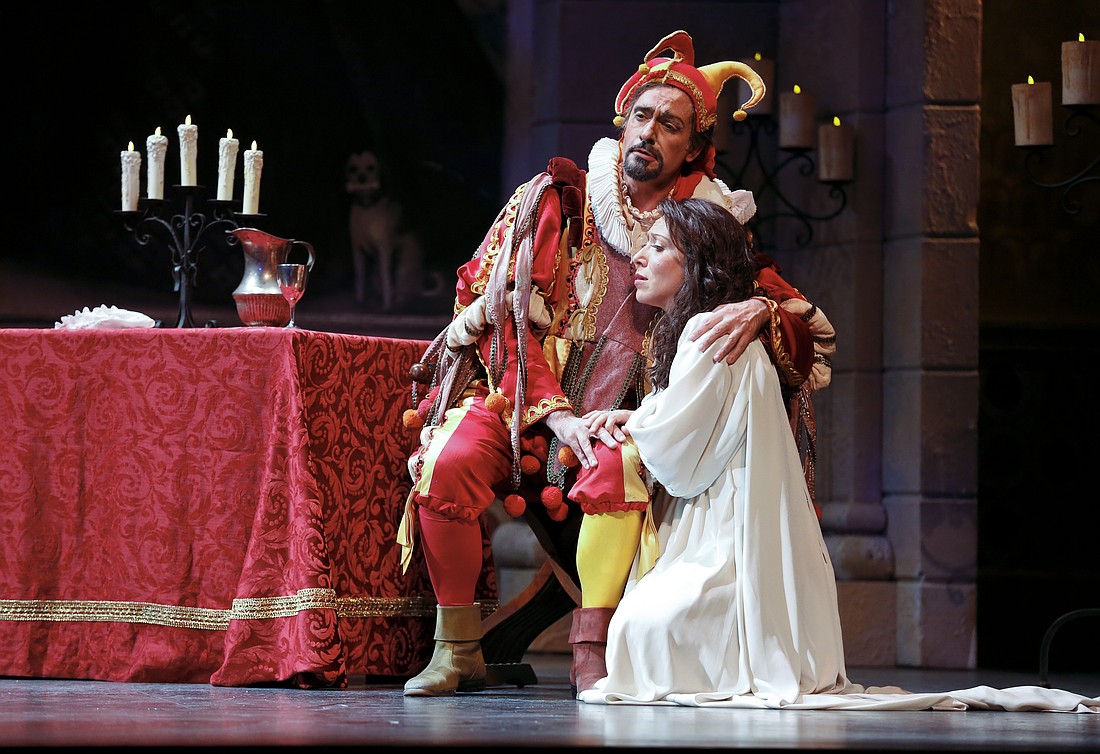 The Sarasota Opera is the only opera company in the world to have performed all of Verdi's operas, including "Rigoletto."
