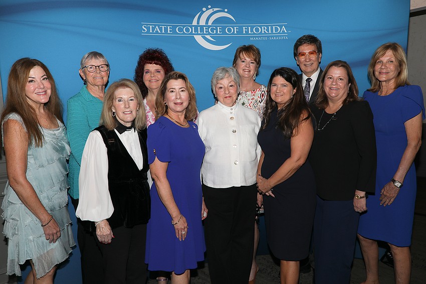 SCF Foundation board members (back) Cindy McCollum, Alix Morin, Jodi Allen, Kathleen Cucci, Vernon DeSear and (front) Lois Lucek, Cassandra Holmes, Jane Esbeck, Lisa Krebs-Knepp, Laura Cota and Carol Whitmore.