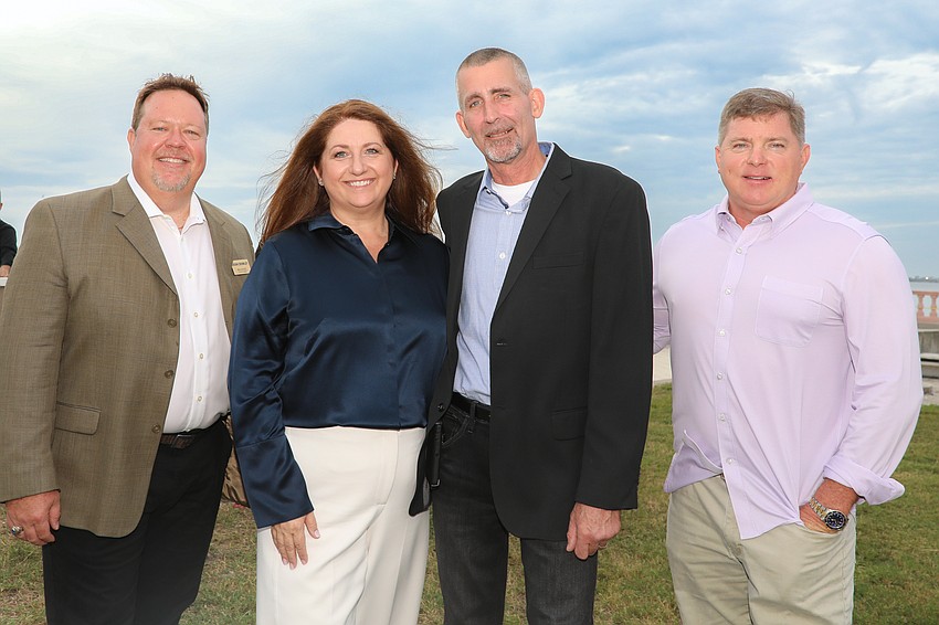 Dean Crowley, Joanne Fabec, John Wissler and Jack Cox