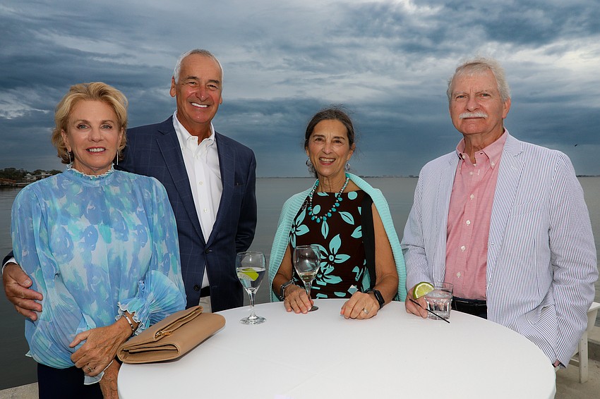 Kathy and Pierre McCormick with Anne and Earl Grinols