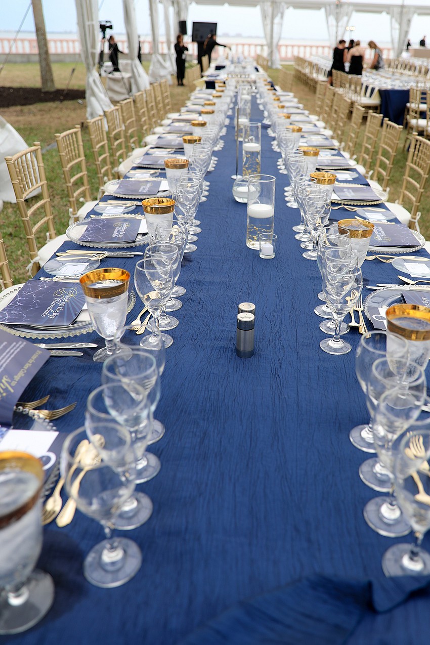 New College held its annual clambake on Nov. 7, with 240 guests in attendance