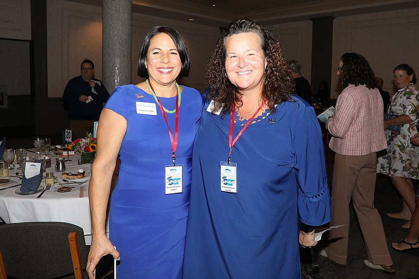 Kenji Trujillo and Jen Thomas from SCF Foundation.